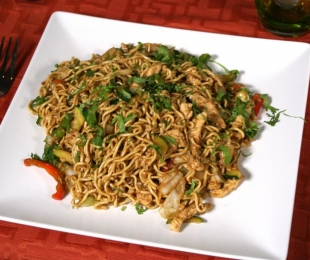 Noodles with Chicken, Lamb or Vegetables